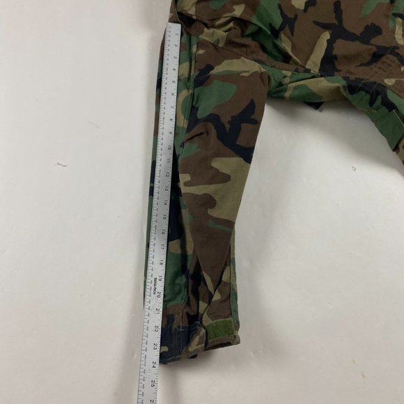 US Army Coat Cold Weather Camouflage Pattern Jacket Mens Small M65 Military Hood - Picture 15 of 16